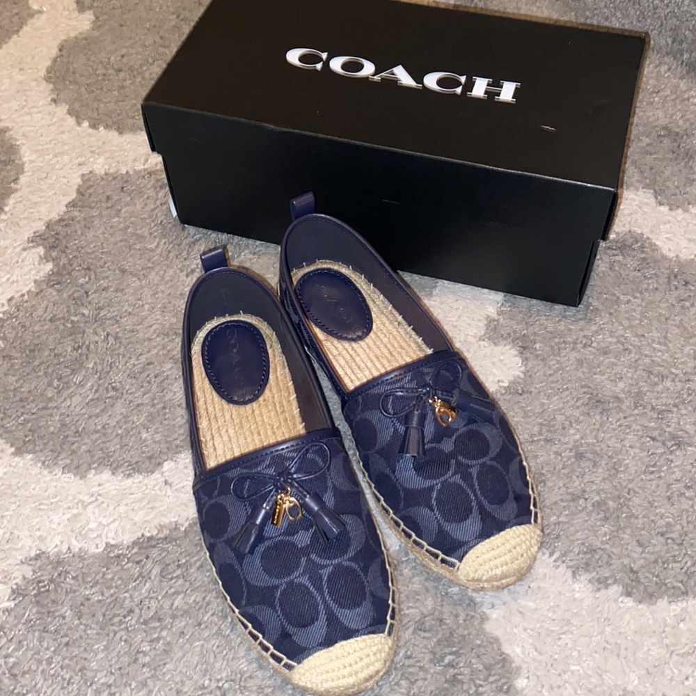 Denim Coach Espadrilles